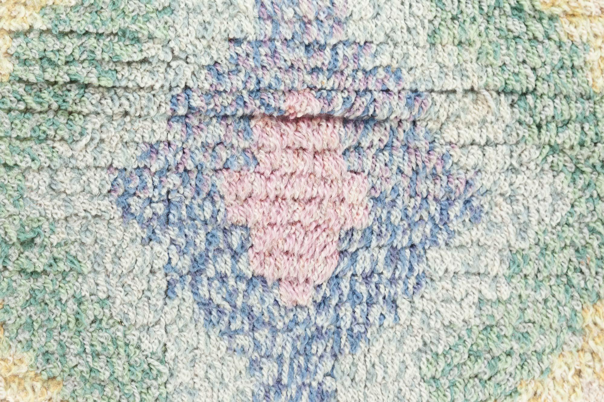 20ième siècle Tapis Rya suédois vintage Doris Leslie Blau en vente
