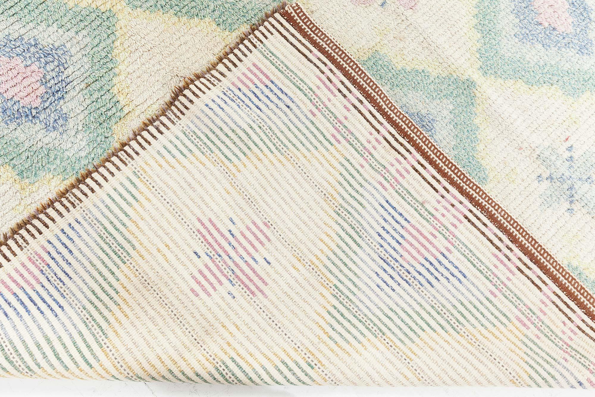 Laine Tapis Rya suédois vintage Doris Leslie Blau en vente