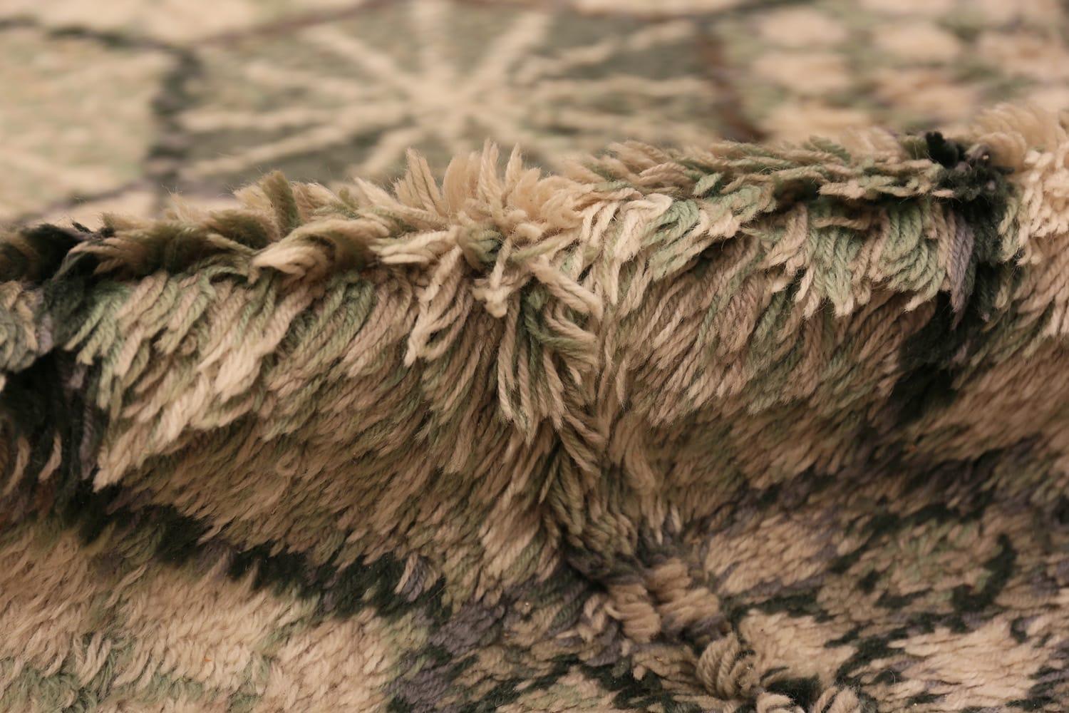 Alfombra sueca vintage Rya. Tamaño: 1,8 m x 1,8 m Tejido a mano en venta
