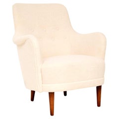 Fauteuil Samsas suédois vintage par Carl Malmsten