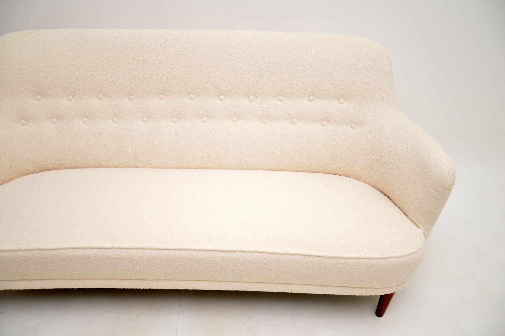 Vintage Swedish Samsas Sofa by Carl Malmsten 1