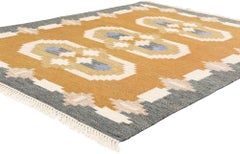 The Nordic Harmony: A Vintage Swedish Scandinavian Röllakan of Timeless Elegance