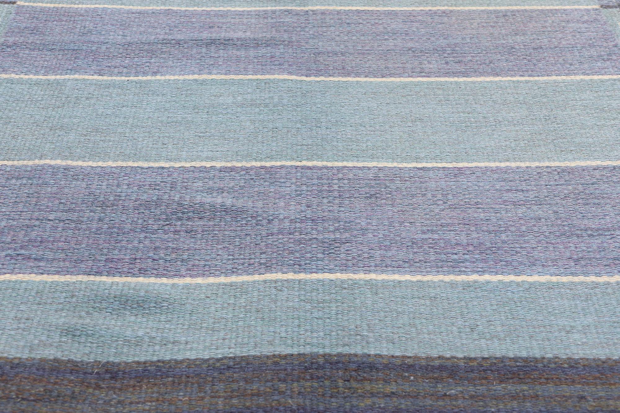 Röllakan Sueco Azul Escandinavo de 1960 con Estilo Moderno en venta 2