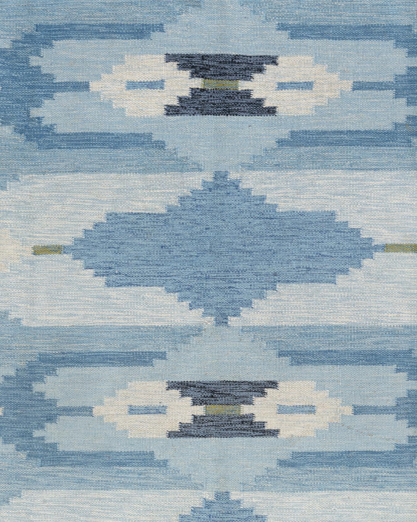 Schwedischer skandinavischer Teppich im Vintage-Stil, 2,74 m x 2,74 m (Skandinavisch) im Angebot