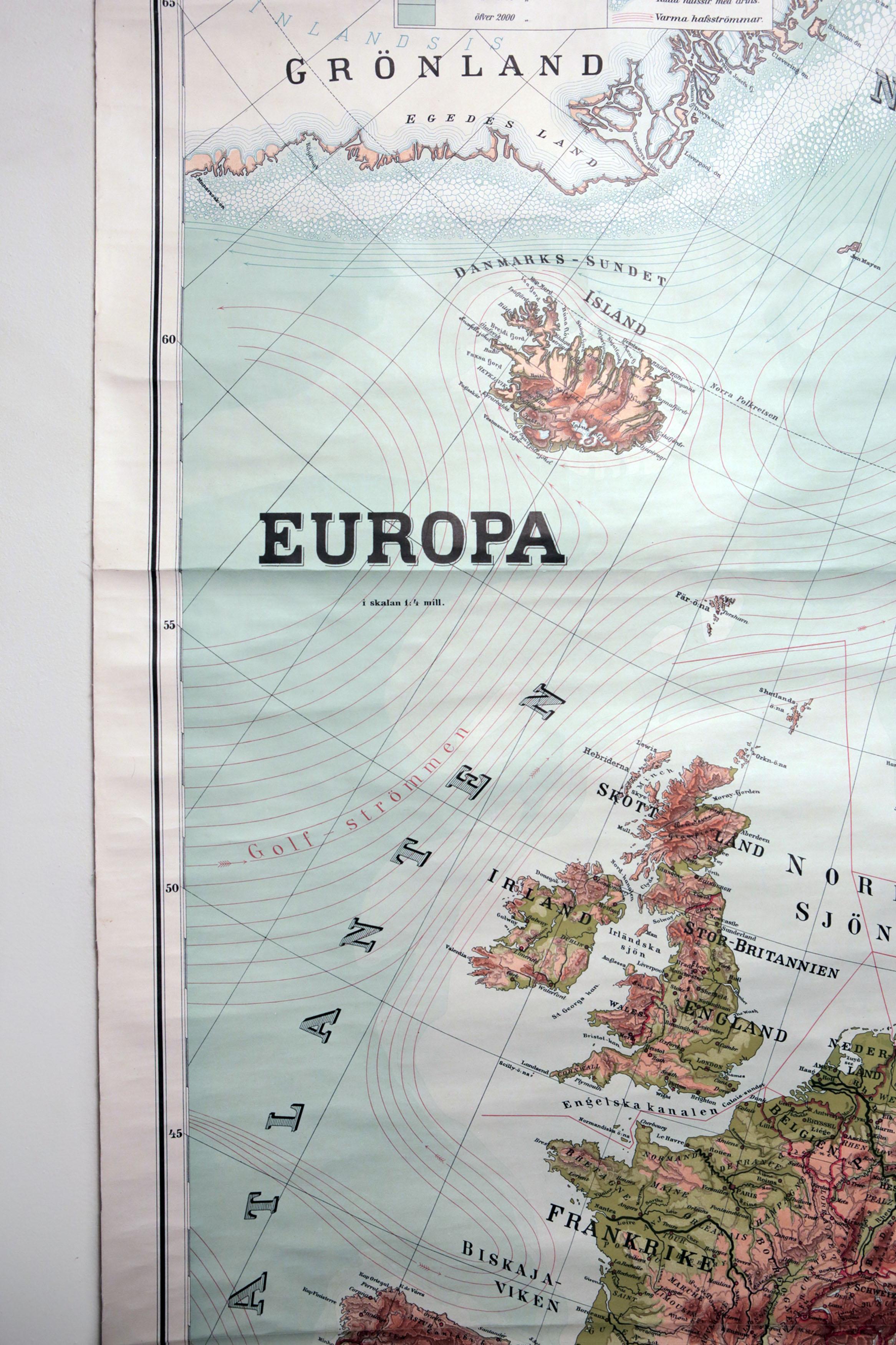 europe map 1905