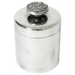 Vintage Swedish Silver Jar from GAB