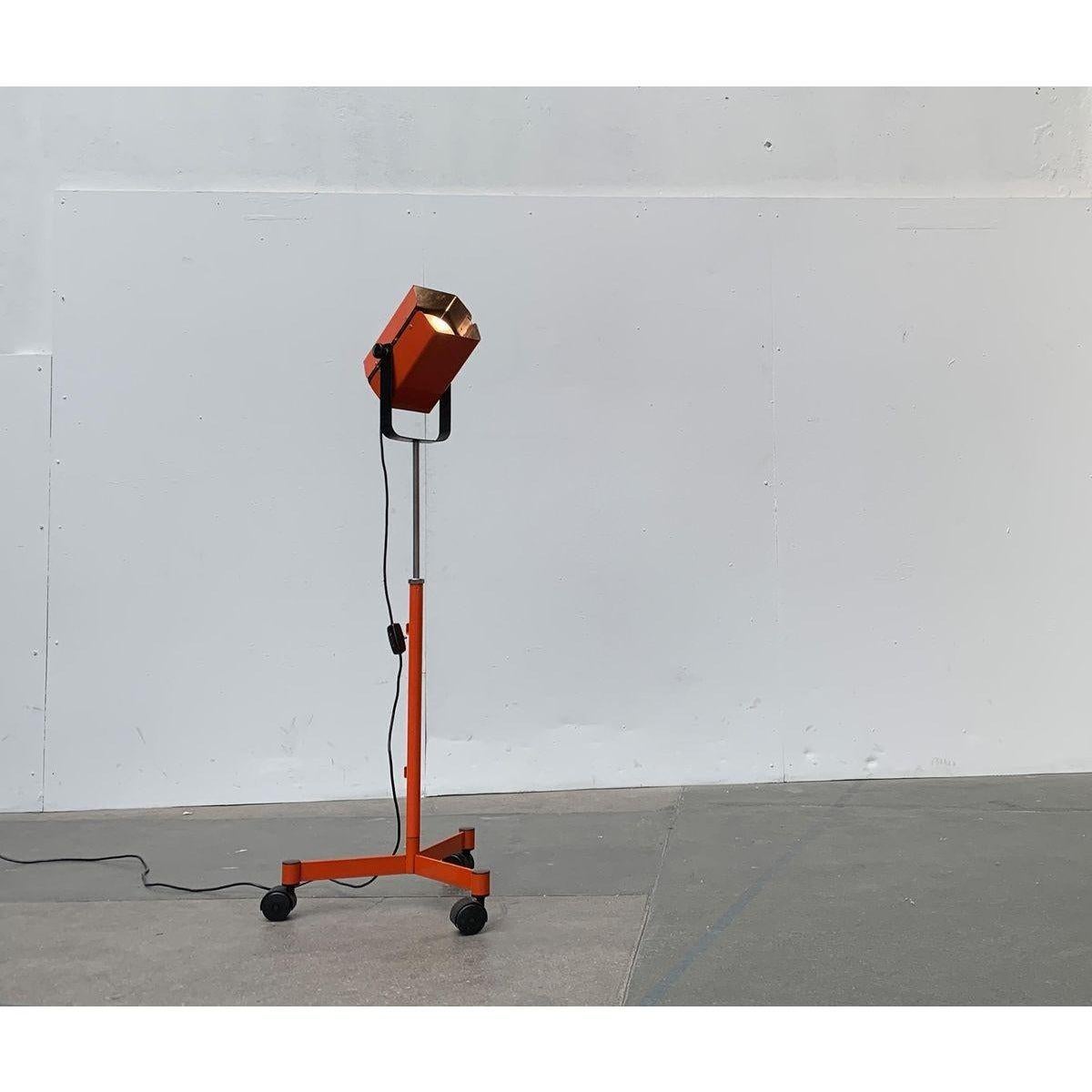 Vintage Swedish Space Age Studio Floor Lamp from Alda For Sale 7