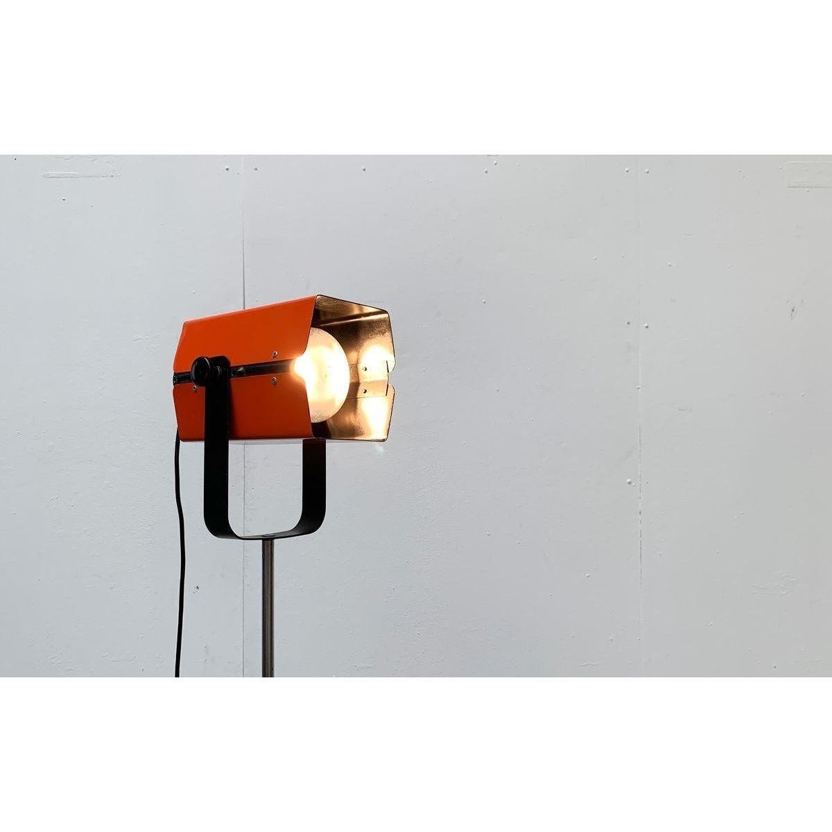 Vintage Swedish Space Age Studio Floor Lamp from Alda In Good Condition For Sale In Hamburg, DE