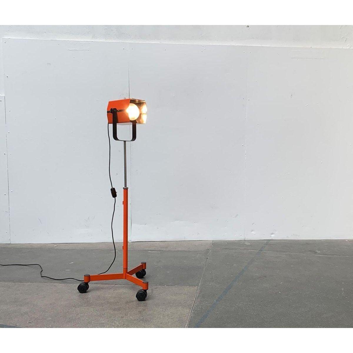 20th Century Vintage Swedish Space Age Studio Floor Lamp from Alda For Sale