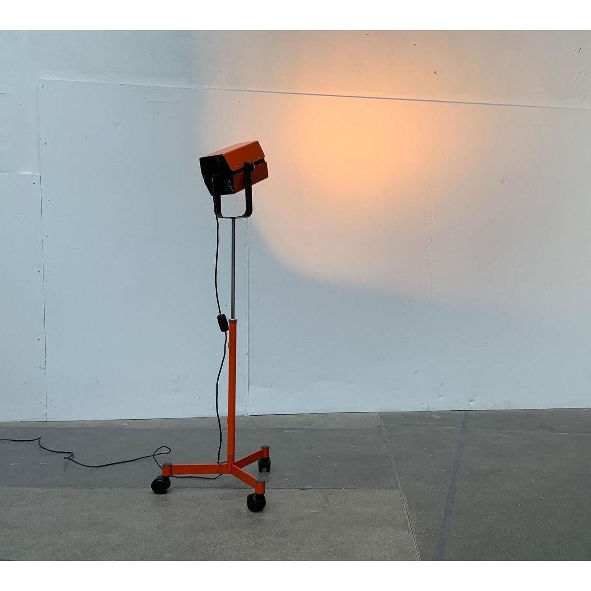 Vintage Swedish Space Age Studio Floor Lamp from Alda For Sale 2