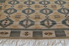 Vintage Swedish Tapestry Weave by Märta Mass-Fjetterström 'Gront Pa Linne'
