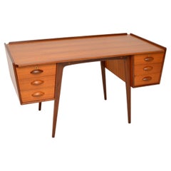 Vintage Swedish Teak Desk by Svante Skogh