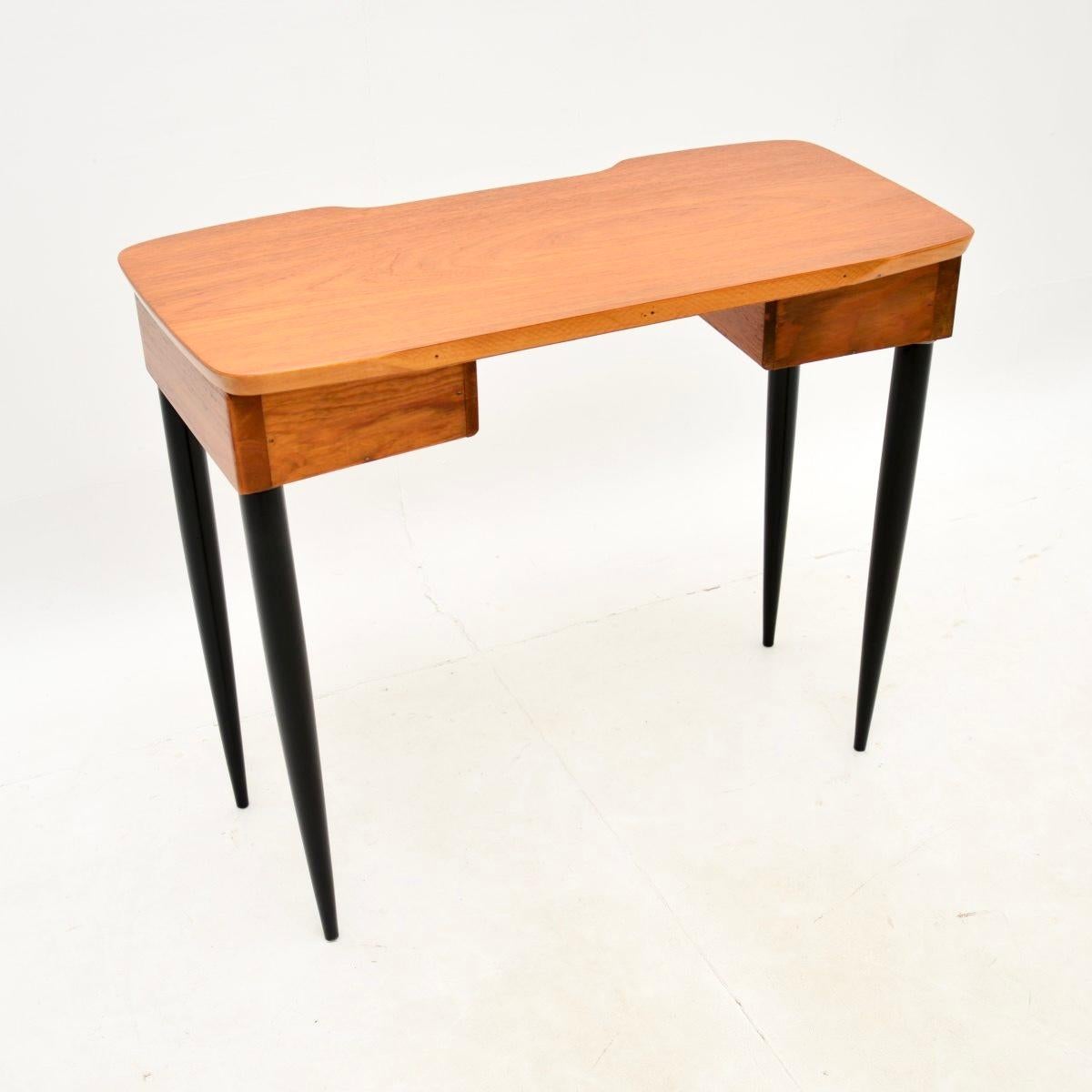 Vintage Swedish Teak Desk / Dressing Table For Sale 2