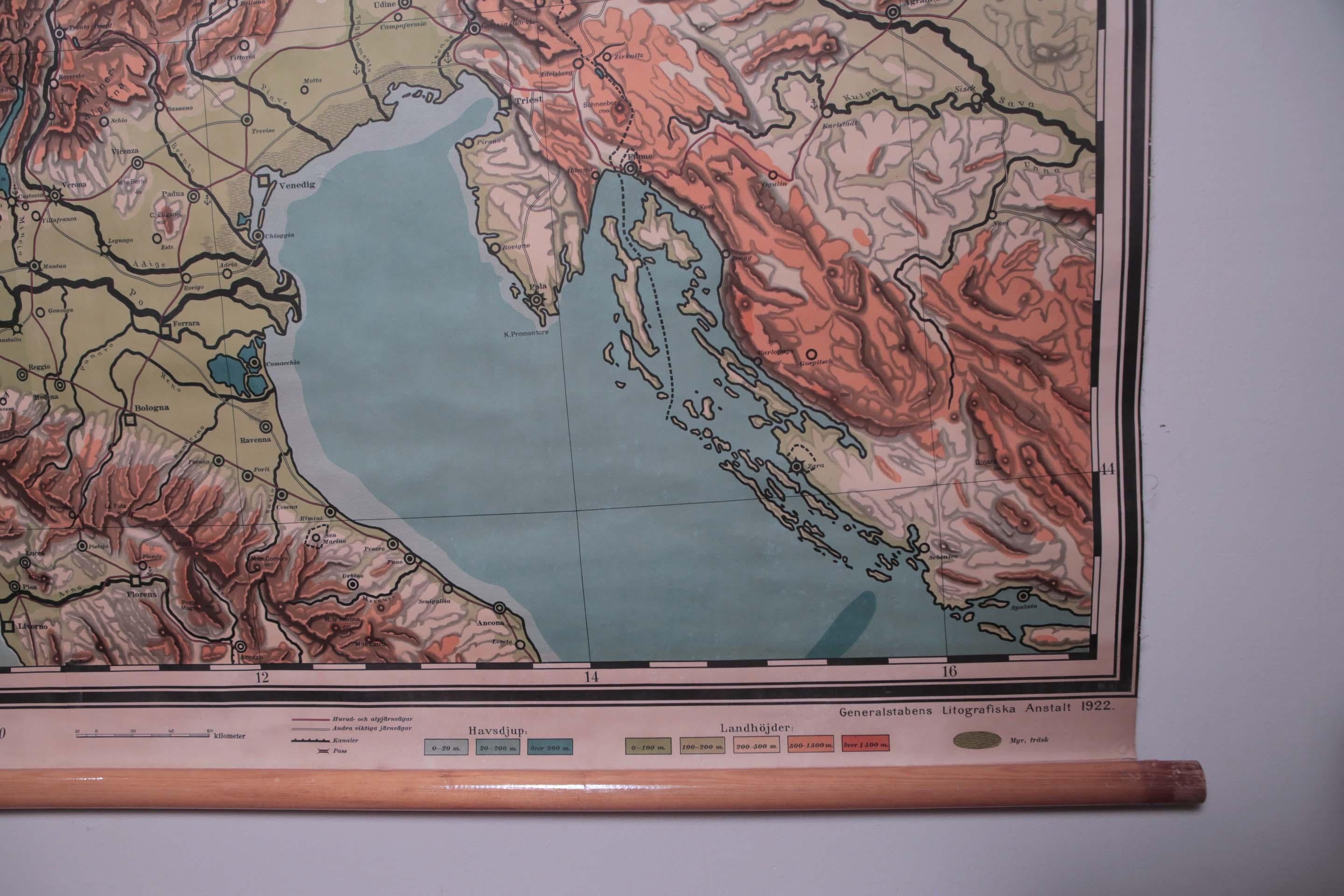 alps map europe