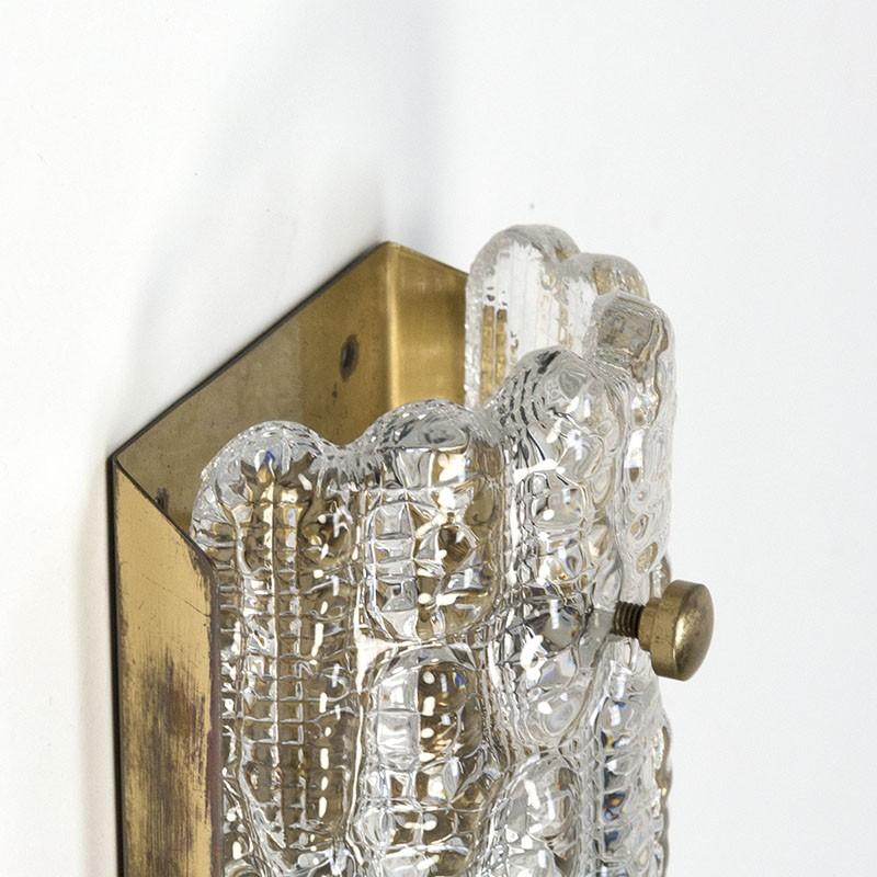 Vintage Swedish Wall Sconce designed by Carl Fagerlund In Good Condition For Sale In New York, NY