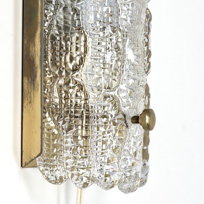 20th Century Vintage Swedish Wall Sconce designed by Carl Fagerlund For Sale