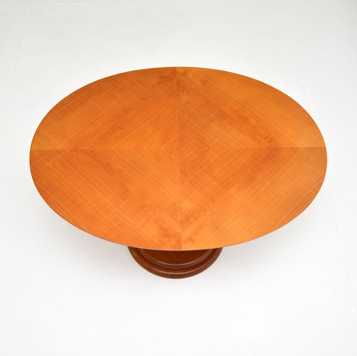 Vintage Swedish Walnut Coffee Table In Good Condition For Sale In London, GB