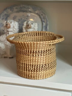 Cesto di erba dolce vintage