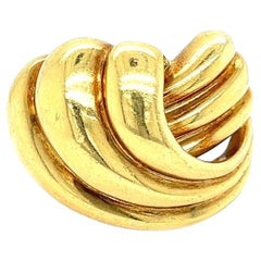 Vintage Swirl 18k Gold Ring Vintage Swirl 18k Gold Ring