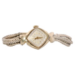 Vintage Swiss Bulova M3 1960s Women's 10k yellow gold watch with a Admiral band