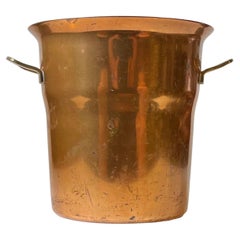 Retro Swiss Champagne or Wine Cooler in Copper & Brass by Spring Culinox