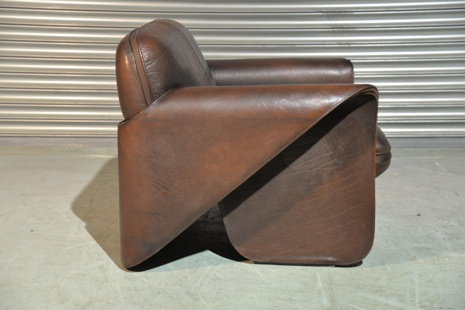 Vintage De Sede 'DS 125' Sofa / Armchair Design by Gerd Lange, Switzerland 1978 8