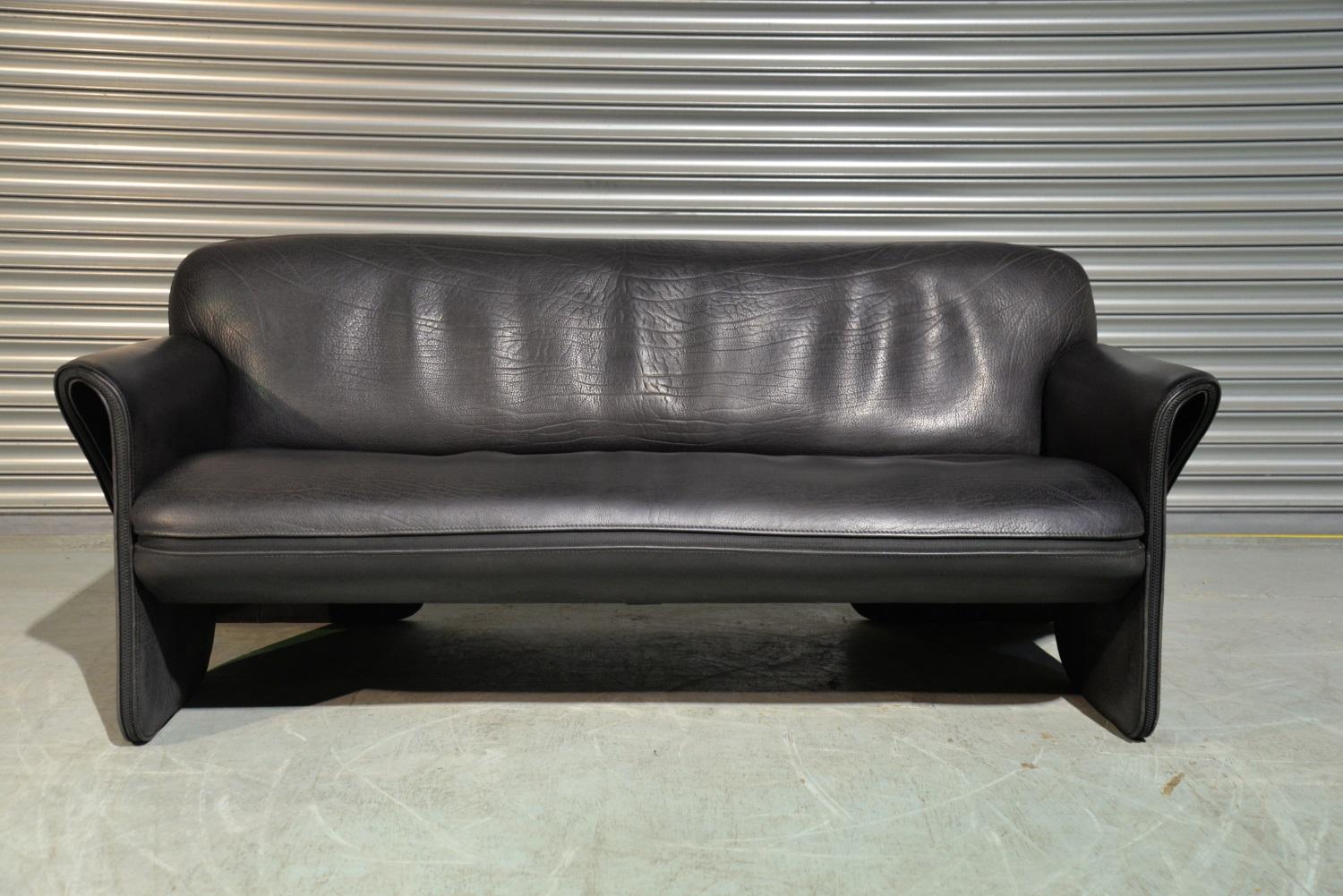 Vintage de Sede 'DS 125' Leather Sofa Designed by Gerd Lange, Switzerland 1978 3