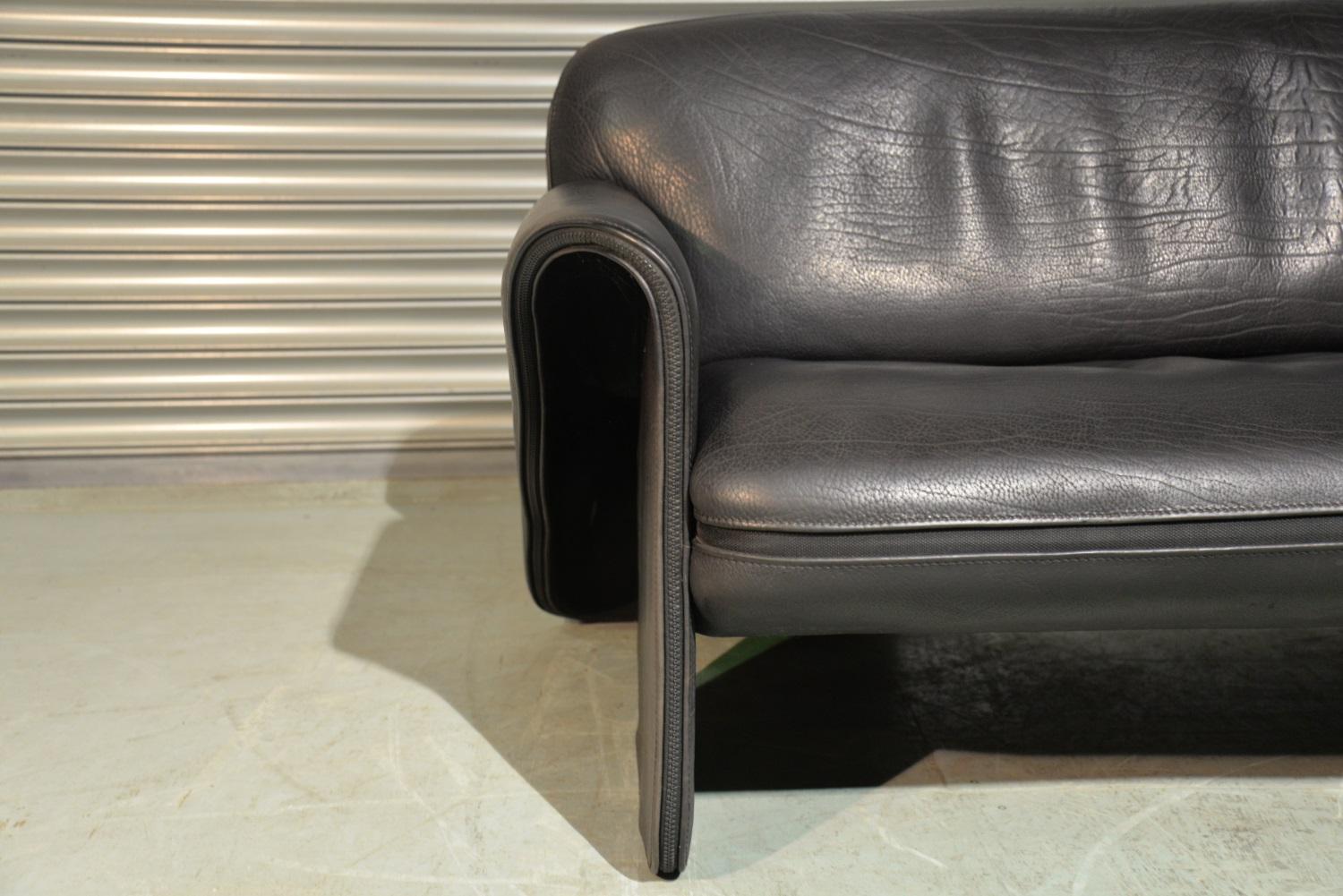 Vintage de Sede 'DS 125' Leather Sofa Designed by Gerd Lange, Switzerland 1978 5