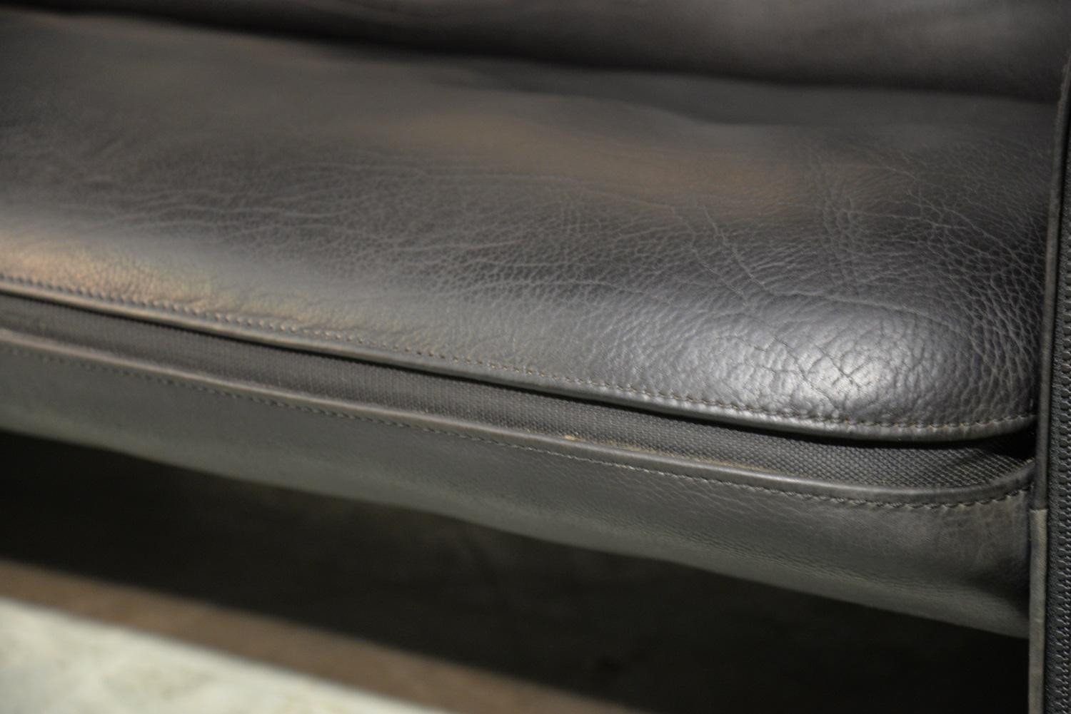 Vintage de Sede 'DS 125' Leather Sofa Designed by Gerd Lange, Switzerland 1978 7
