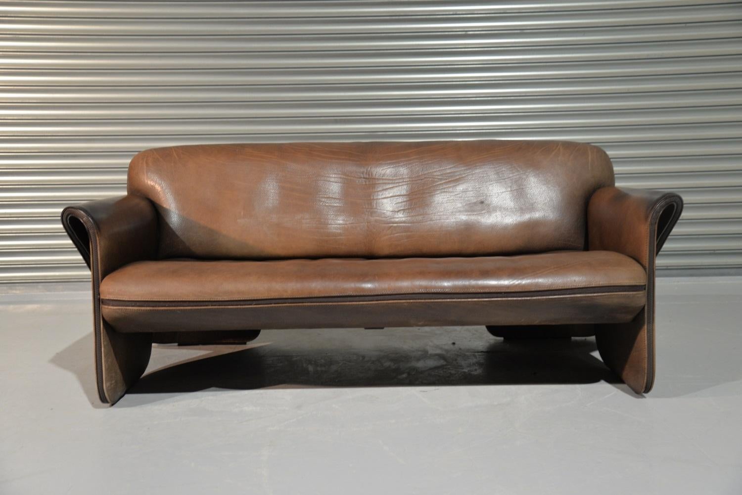 Mid-Century Modern Vintage De Sede 'DS 125' Sofa Designed by Gerd Lange, Switzerland 1978