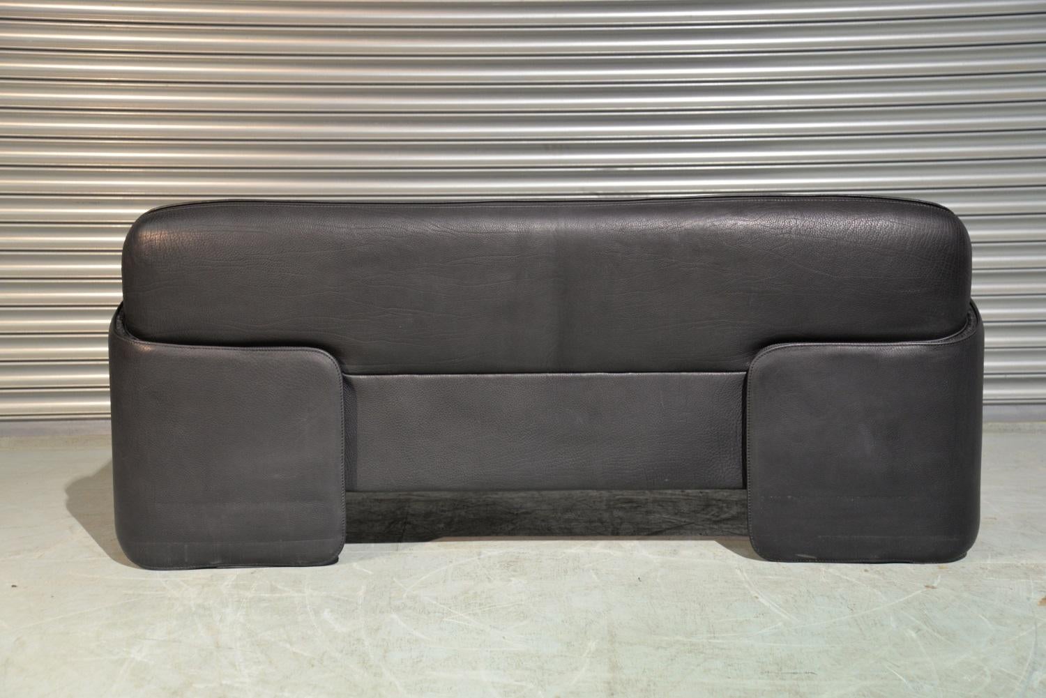 Swiss Vintage de Sede 'DS 125' Leather Sofa Designed by Gerd Lange, Switzerland 1978