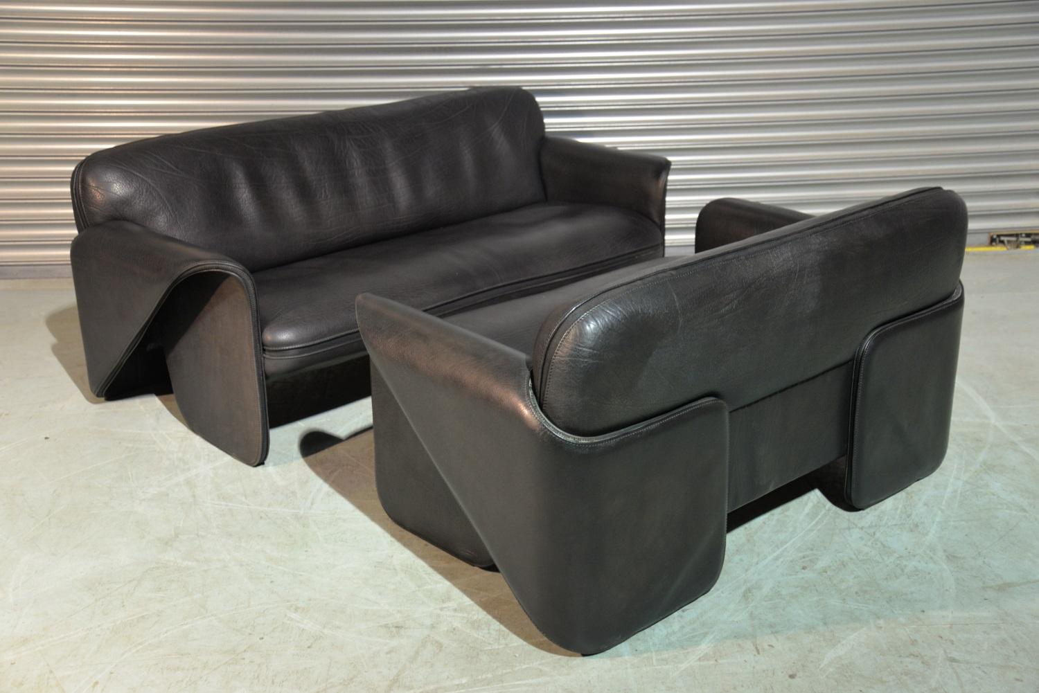 Late 20th Century Vintage De Sede DS 125 Sofas Designed by Gerd Lange, Switzerland 1978 For Sale