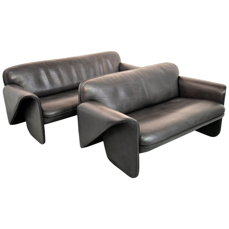 Vintage Swiss De Sede DS 125 Sofas Designed by Gerd Lange, 1978 For Sale at 1stdibs