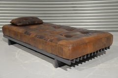 Vintage De Sede DS 80 Patchwork Leather Daybed, Switzerland 1960s