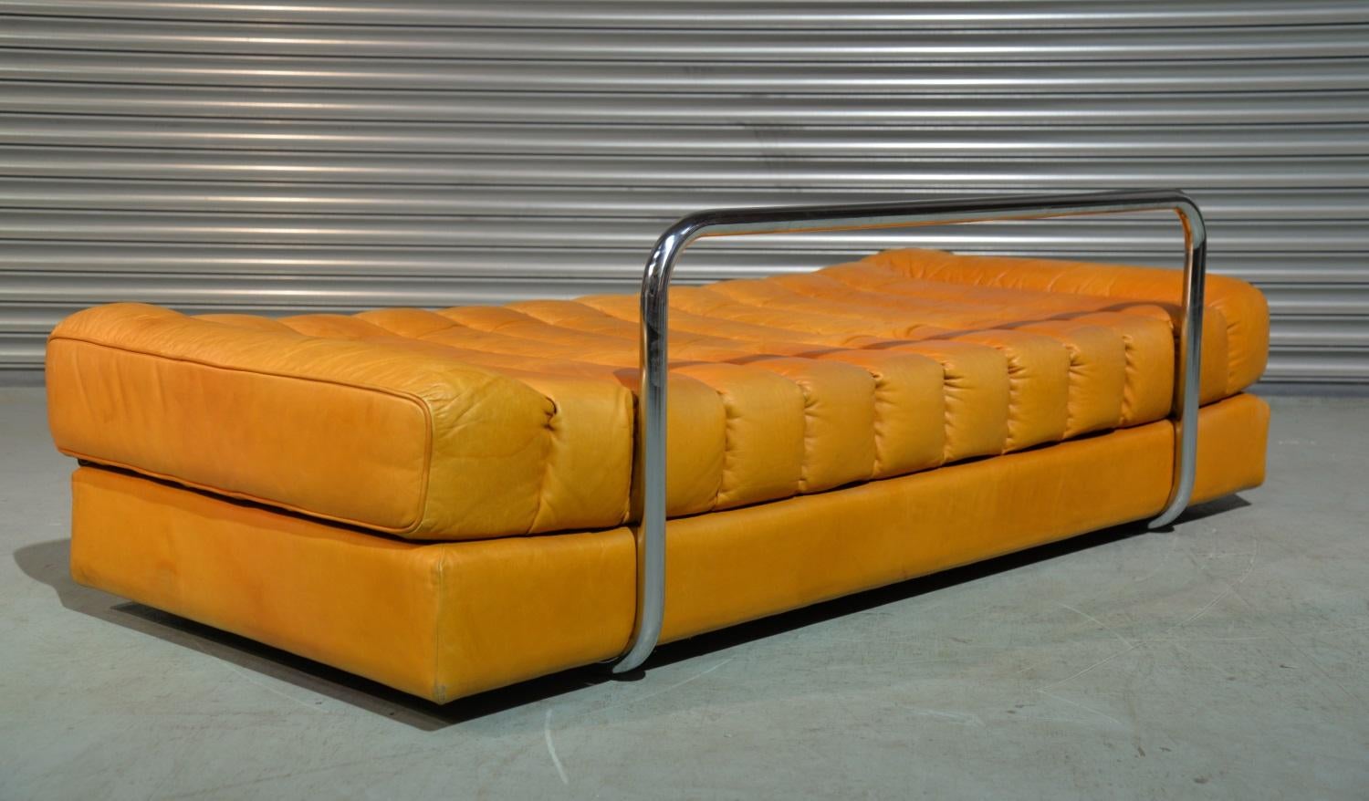 Vintage De Sede DS 85 Leather Daybed and Sofa / Loveseat, Switzerland 1960s For Sale 2