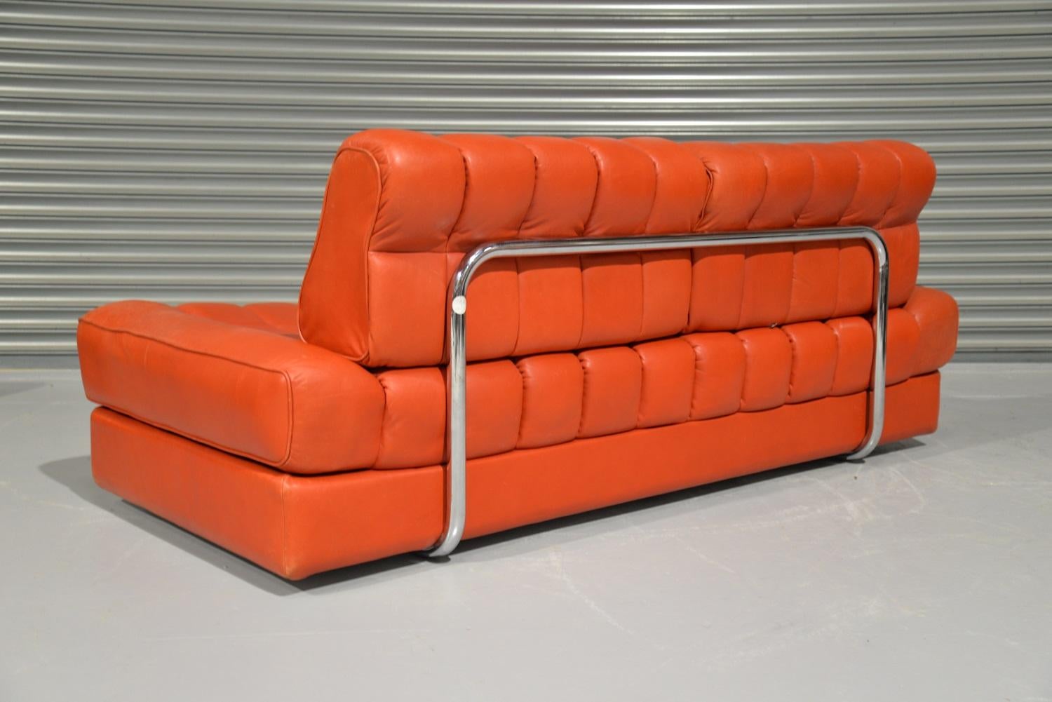 Swiss Vintage de Sede DS 85 Daybed and Sofa and loveseat, Switzerland 1970`s  For Sale