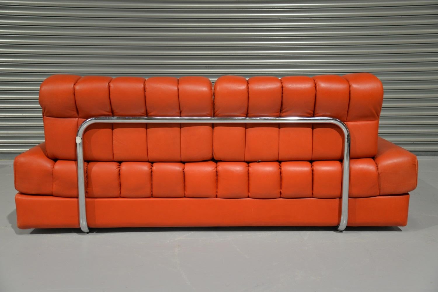 Vintage de Sede DS 85 Daybed and Sofa and loveseat, Switzerland 1970`s  In Good Condition For Sale In Fen Drayton, Cambridgeshire