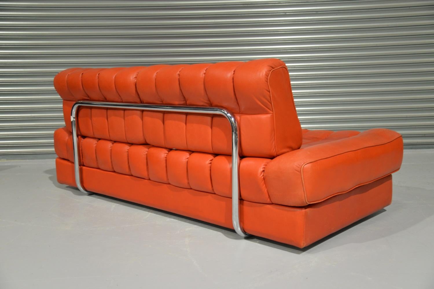 Mid-20th Century Vintage de Sede DS 85 Daybed and Sofa and loveseat, Switzerland 1970`s  For Sale