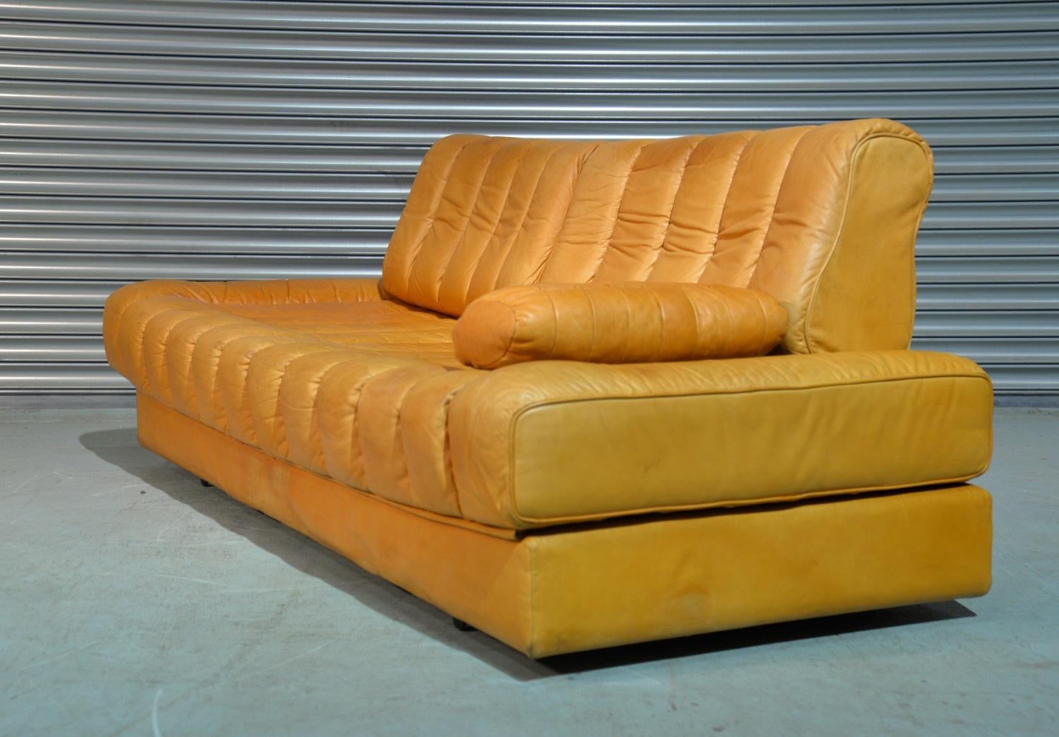 Vintage De Sede DS 85 Leather Daybed and Sofa / Loveseat, Switzerland 1960s im Angebot 2