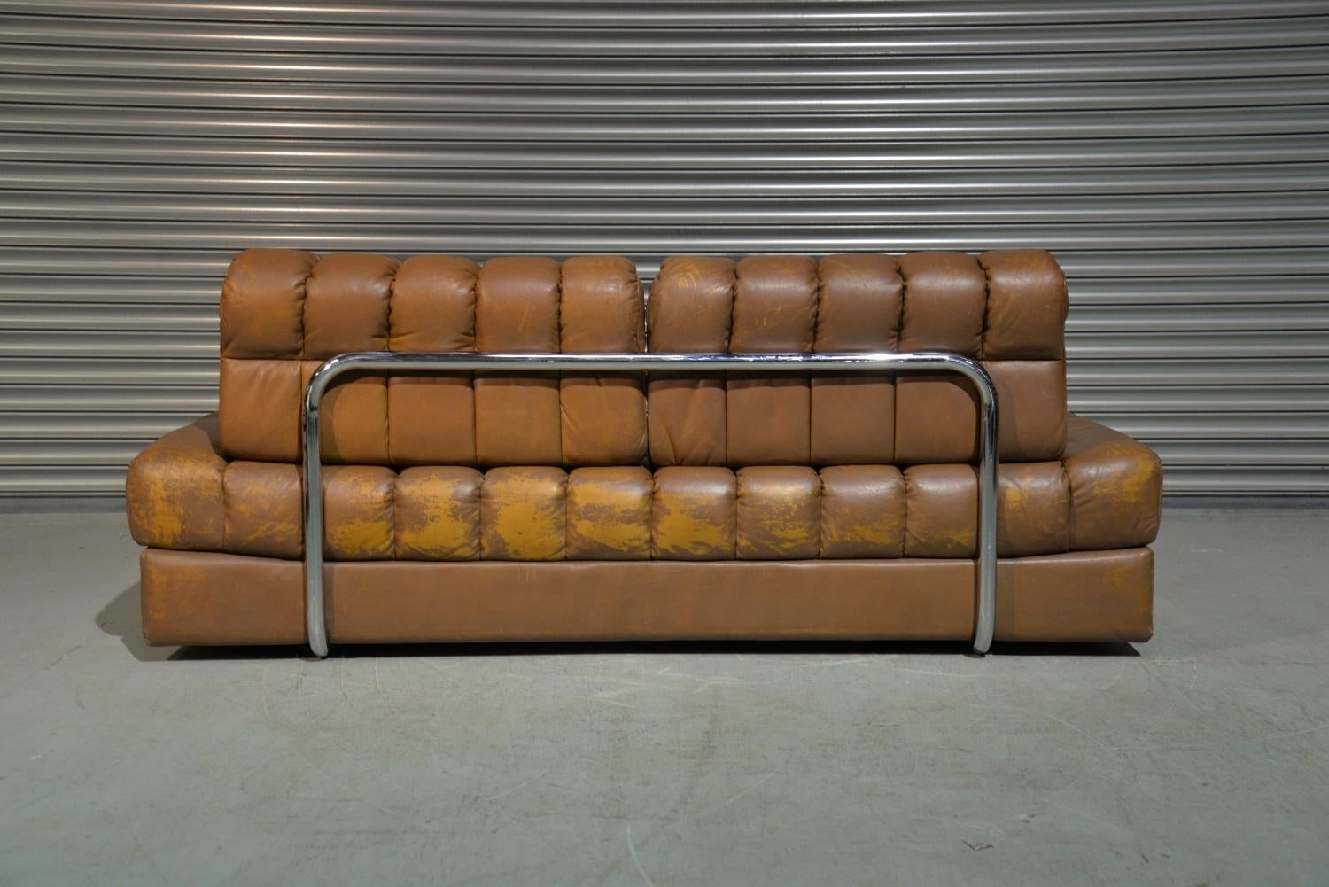 Vintage de Sede DS 85 Leather Sofa, Daybed and Loveseat, Switzerland 1960s For Sale 1