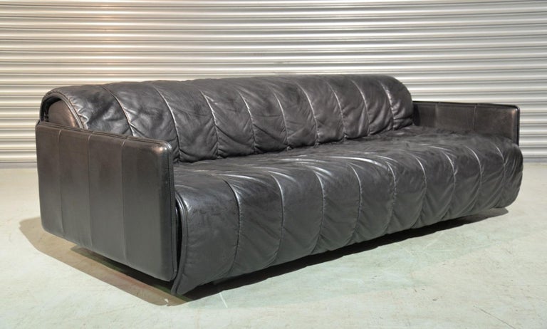 Vintage Swiss De Sede Leather Sofa Daybed 1970 S For At 1stdibs Mid Century Modern Vintage Swiss De Sede Leather Sofa Daybed 1970 S