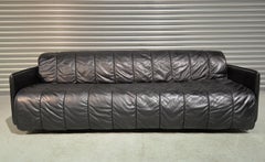 Vintage Swiss De Sede Patchwork Leather Sofa / Daybed, 1970s