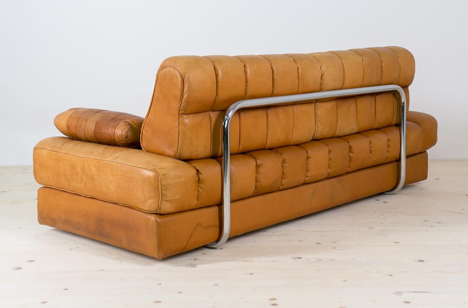 Vintage Swiss De Sede Sofa Bed from the 1960s, model DS 85 2