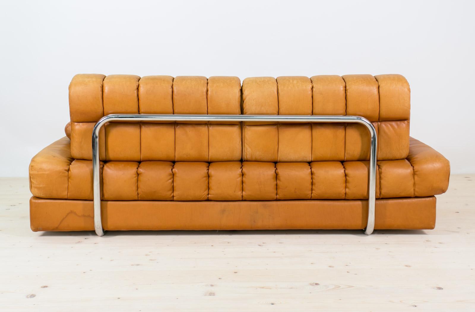 Vintage Swiss De Sede Sofa Bed from the 1960s, model DS 85 3