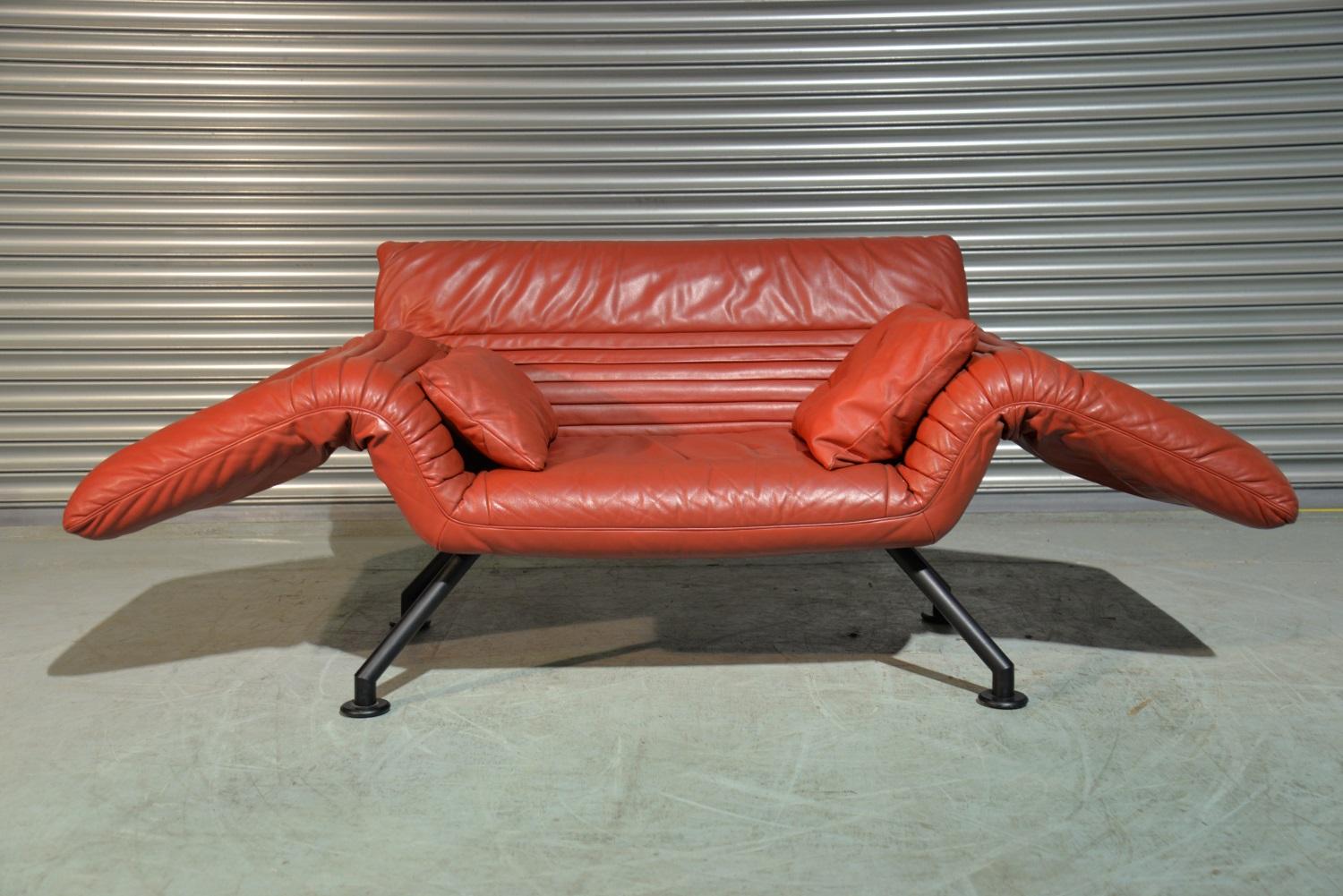 Mid-Century Modern Vintage Swiss de Sede Sofa or Chaise Longue by Winfried Totzek, 1988 For Sale