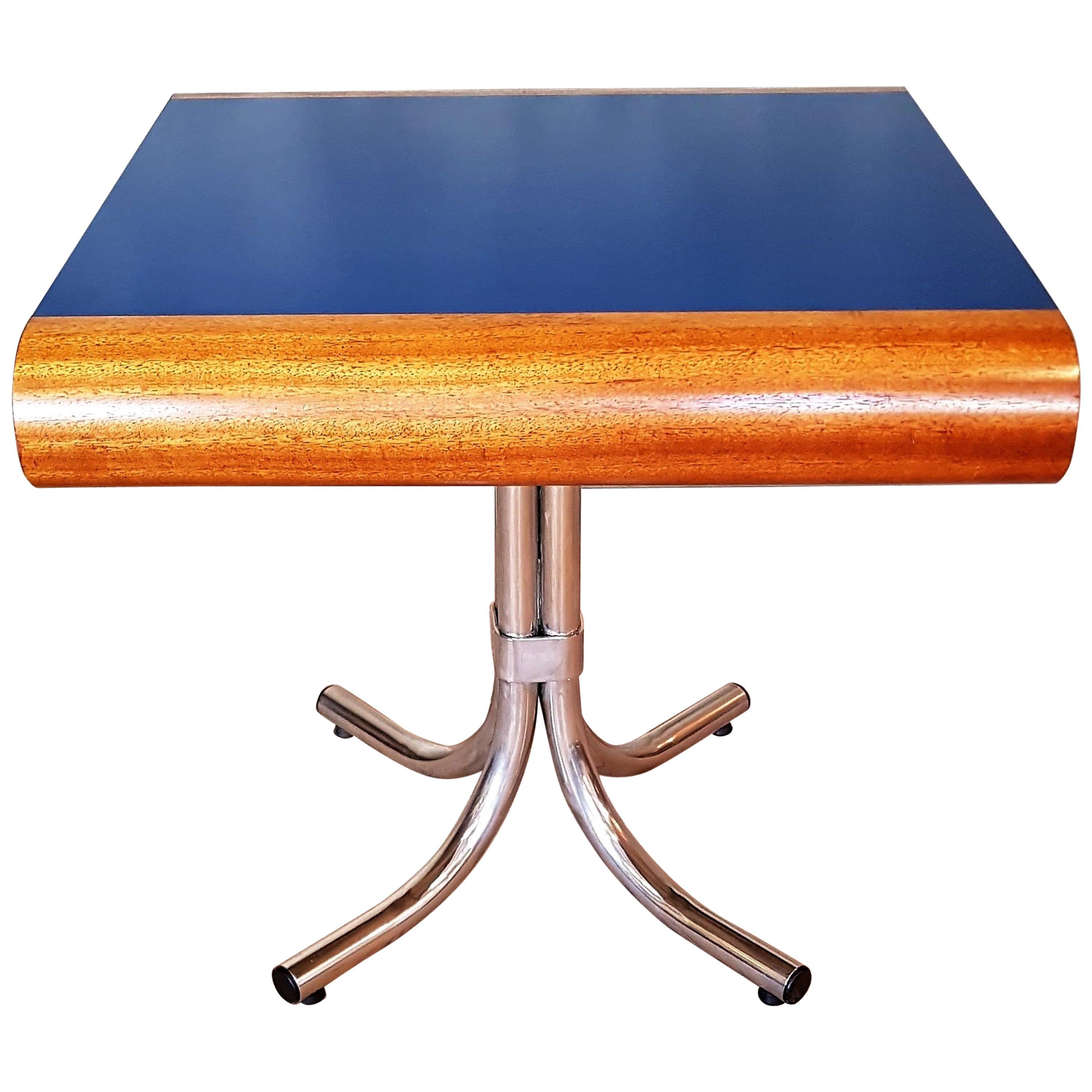 Vintage Swiss Desk or Bistro Table by Jürg C. Schindler For Sale