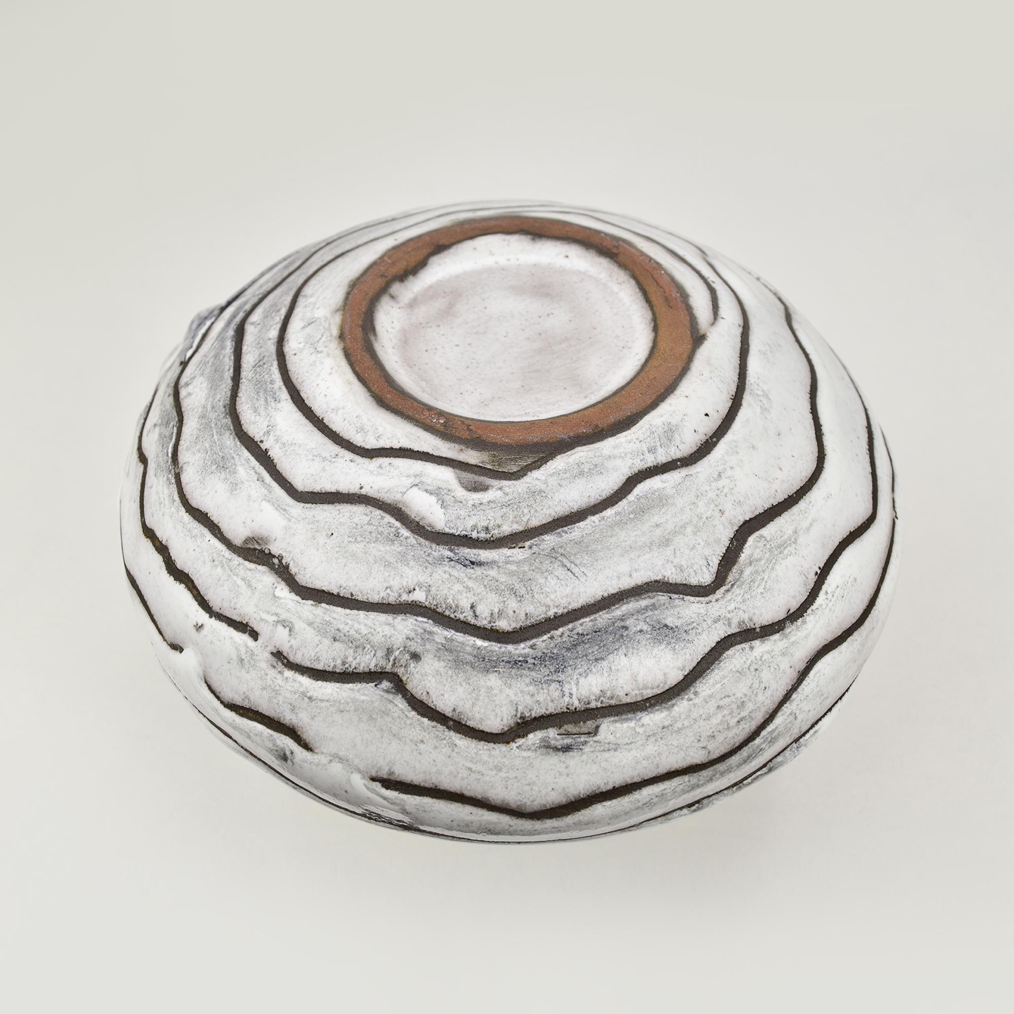 Vaso d'epoca svizzero Gustav Sporri Studio Pottery per Ziegler Schaffhausen In condizioni ottime in vendita a Bad Säckingen, DE