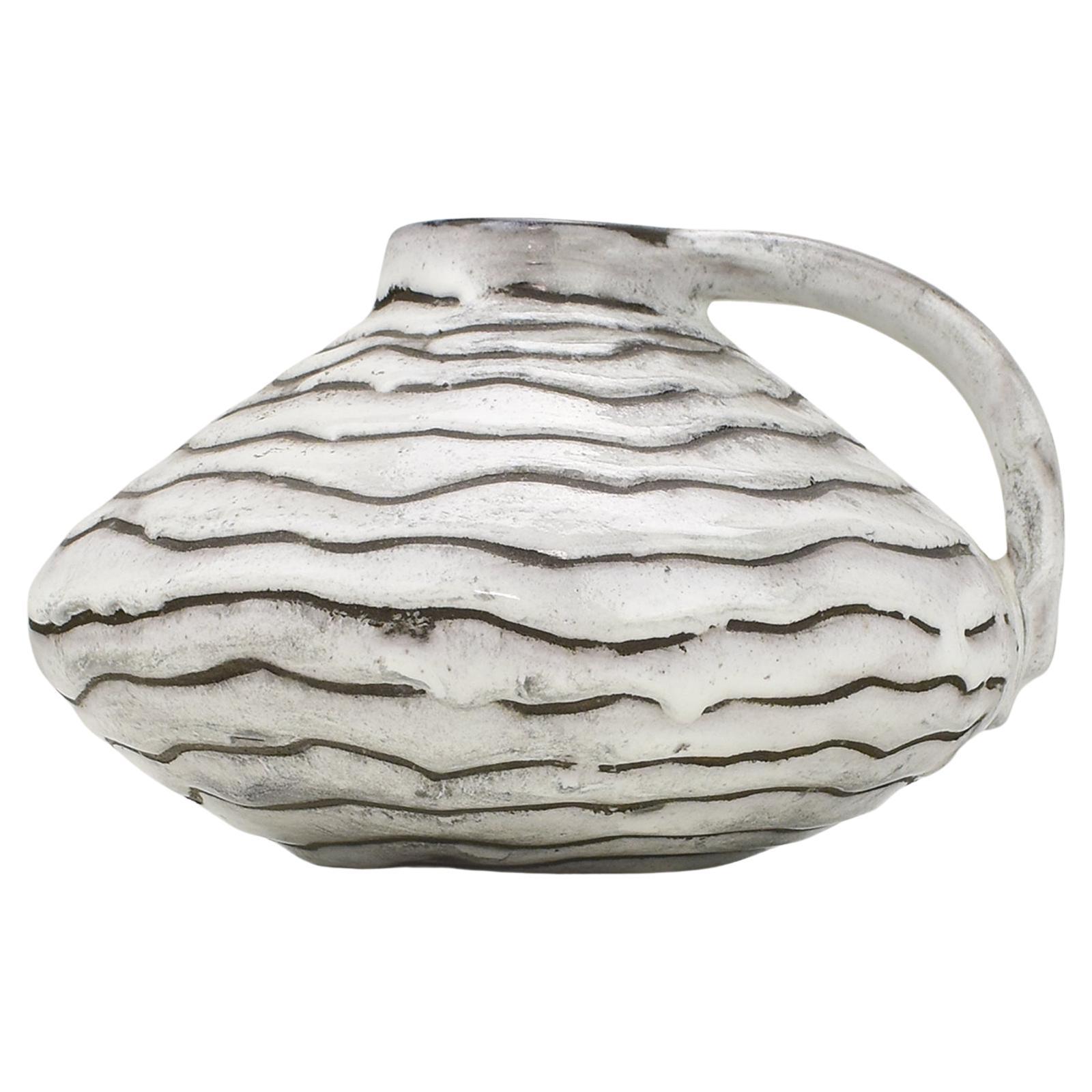Vintage Swiss Gustav Sporri Studio Pottery Vase for Ziegler Schaffhausen