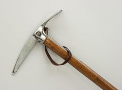 Vintage Swiss Ice Pick, Delpic, Mountaineering Climbing Axe