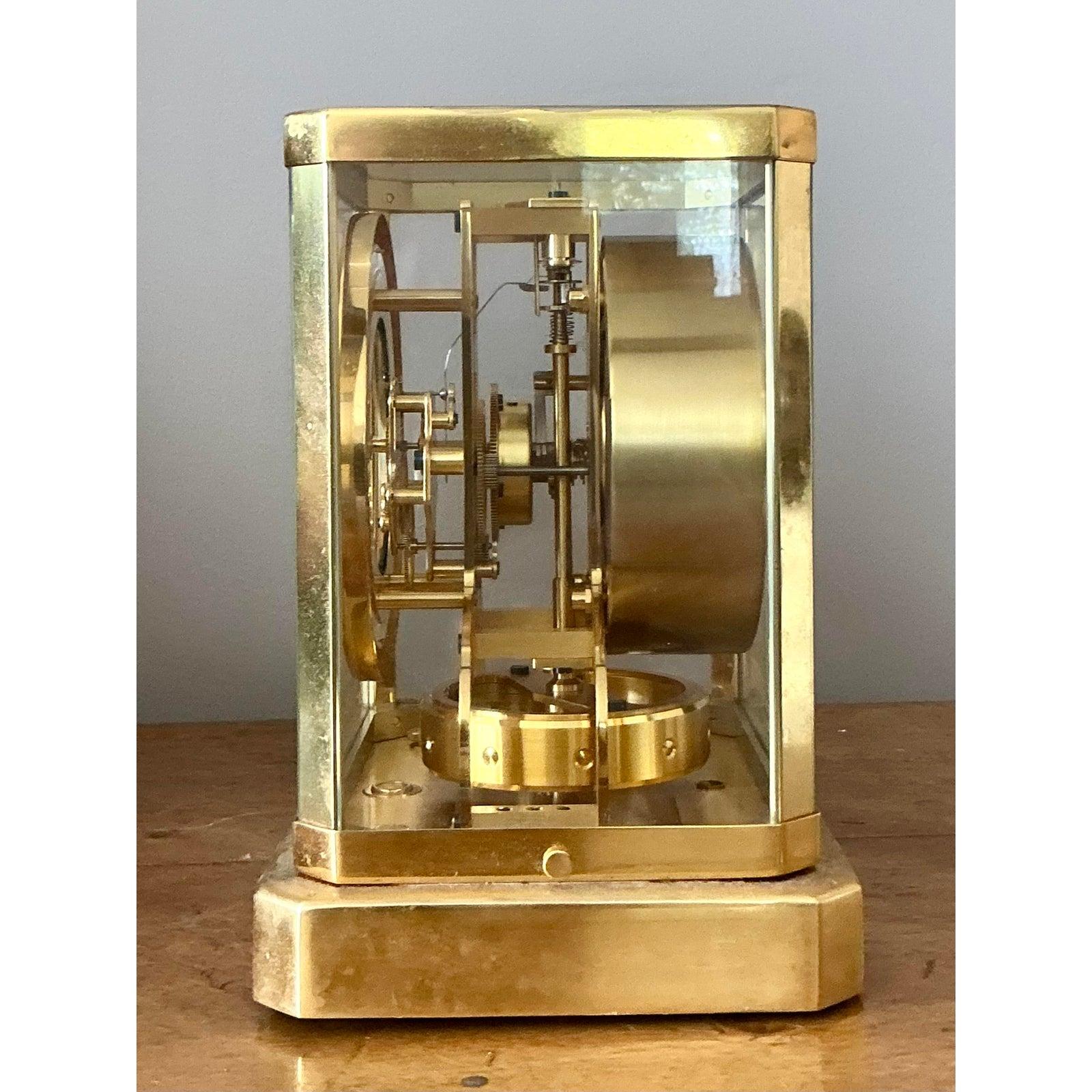 Svizzero Orologio svizzero d'epoca in ottone LeCoultere in vendita